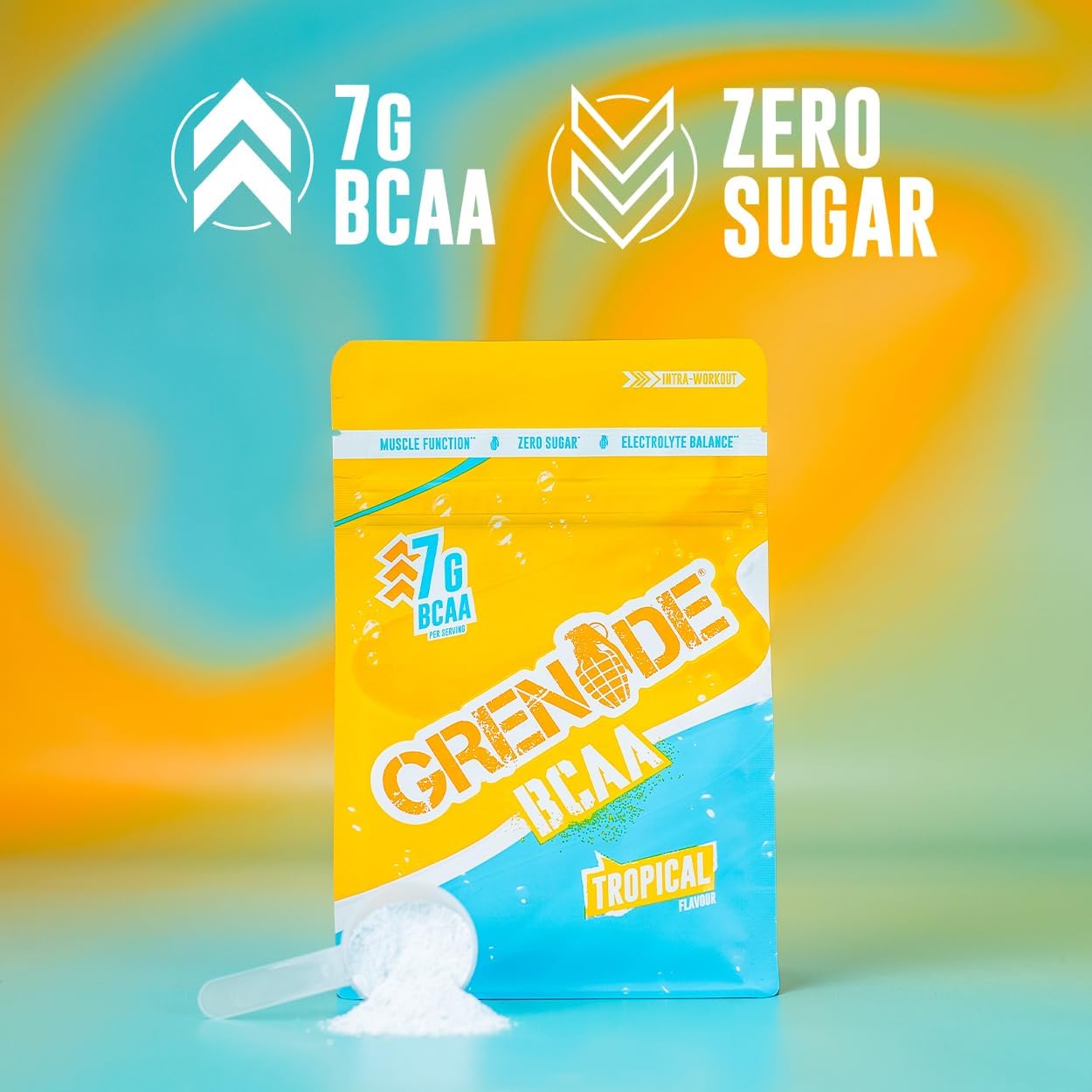 Grenade BCAA Intra Workout Powder Zero Sugar Drink packed with Amino Acids including B-Vitamins, Magnesium & Glutamine-2