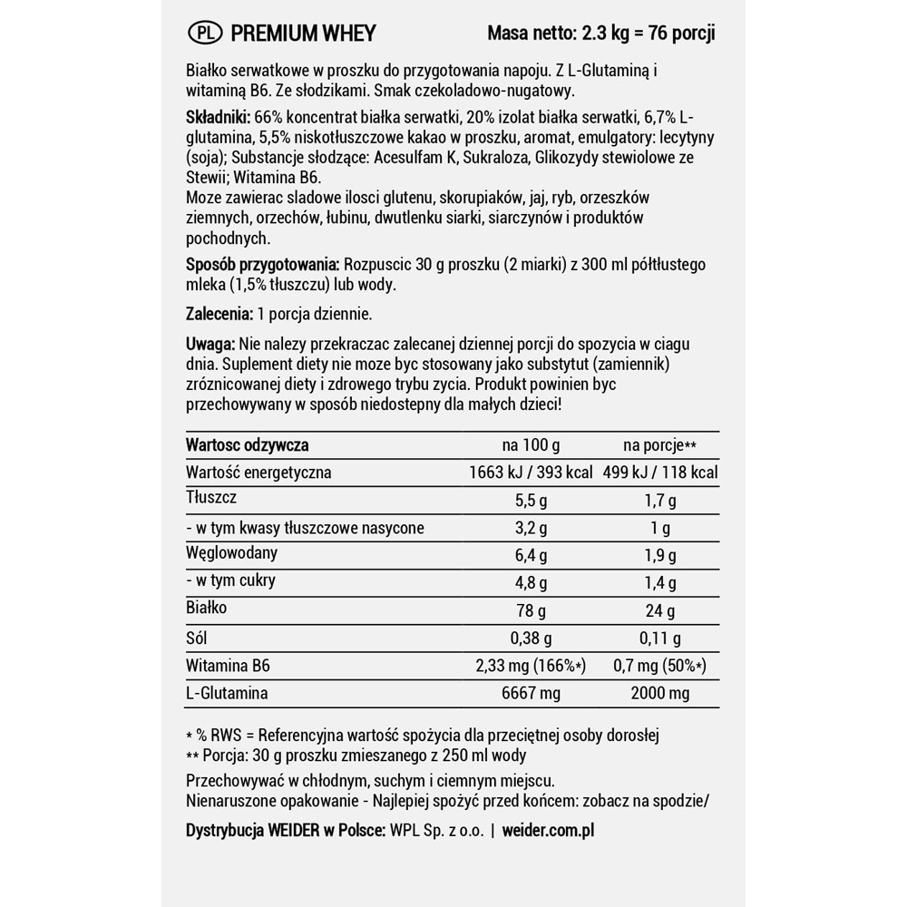 Weider Premium Whey3